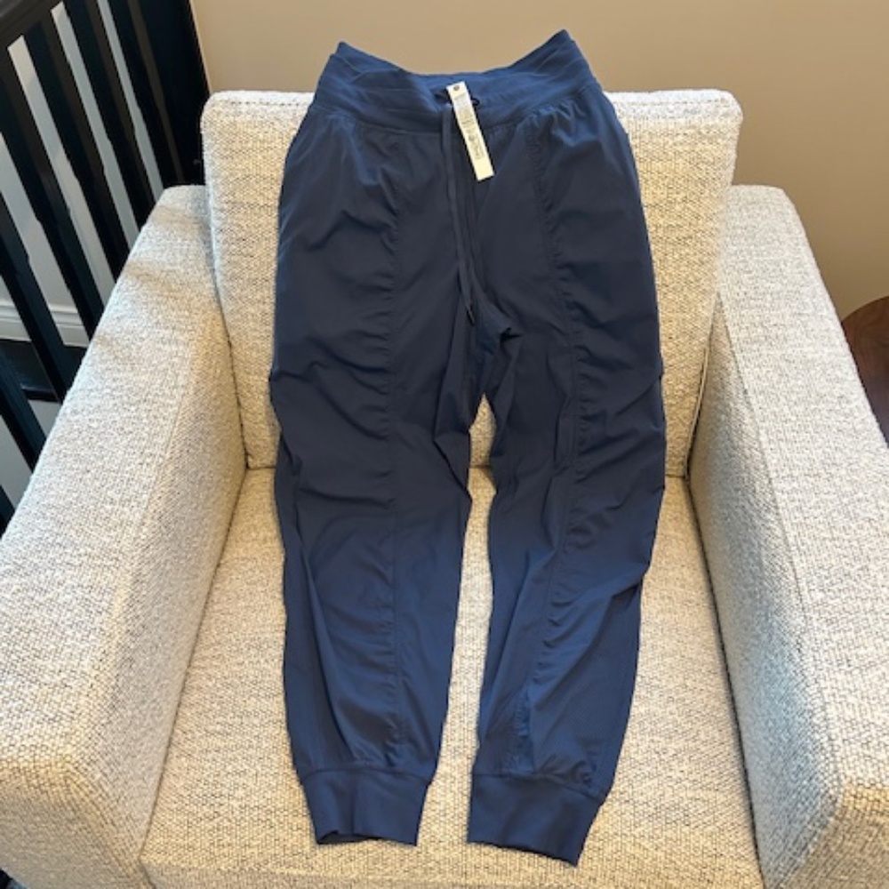 NWOT LLL Dance Studio Jogger in Blue Twill